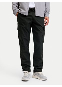 Jack & Jones Spodnie materiałowe Kane 12278911 Czarny Relaxed Fit - id: 0000305487834 - marki Jack & Jones - 187264036 Jack & Jones Spodnie materiałowe Kane 12278911 Czarny Relaxed Fit ze sklepu MODIVO w kategorii Spodnie męskie - zdjęcie 187264036