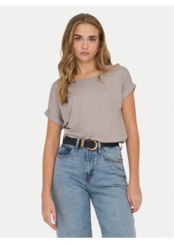 ONLY T-Shirt Moster 15106662 Beżowy Loose Fit - id: 0000305791153 - marki ONLY - 187264067 ONLY T-Shirt Moster 15106662 Beżowy Loose Fit ze sklepu MODIVO w kategorii Bluzki damskie - zdjęcie 187264067