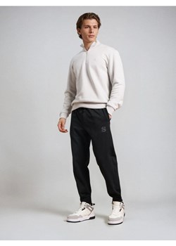 Sinsay - Spodnie jogger - czarny - id: 019EV-99X - marki Sinsay - 187266249 Sinsay - Spodnie jogger - czarny ze sklepu Sinsay w kategorii Spodnie męskie - zdjęcie 187266249