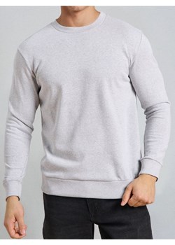 Sinsay - Bluza w stylu basic - szary ze sklepu Sinsay w kategorii Bluzy męskie - zdjęcie 187266288