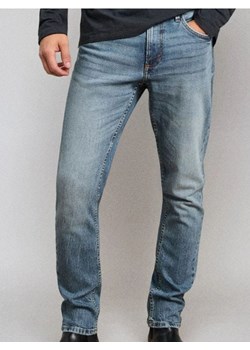Sinsay - Jeansy slim fit z efektem sprania - zielony - id: 475FB-60J - marki Sinsay - 187266335 Sinsay - Jeansy slim fit z efektem sprania - zielony ze sklepu Sinsay w kategorii Jeansy męskie - zdjęcie 187266335