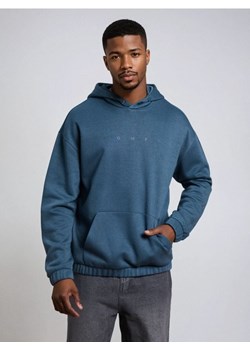 Sinsay - Bluza hoodie - niebieski - id: 5039O-57X - marki Sinsay - 187266349 Sinsay - Bluza hoodie - niebieski ze sklepu Sinsay w kategorii Bluzy męskie - zdjęcie 187266349