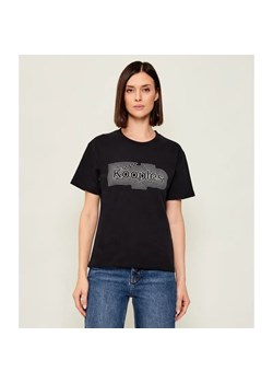 The Kooples T-shirt | Regular Fit ze sklepu Gomez Fashion Store w kategorii Bluzki damskie - zdjęcie 187266657