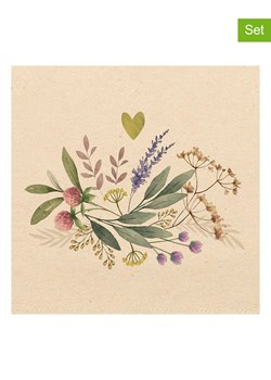 ppd Serwetki (40 szt.) "Provence" w kolorze beżowo-zielonym - id: 15791775 - marki Ppd - 187267826 ppd Serwetki (40 szt.) "Provence" w kolorze beżowo-zielonym ze sklepu Limango Polska w kategorii Akcesoria kuchenne - zdjęcie 187267826