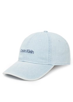 Czapka z daszkiem Calvin Klein Small Monogram LV04K5065G Niebieski - id: 8719849865313 - marki Calvin Klein - 187268287 Czapka z daszkiem Calvin Klein Small Monogram LV04K5065G Niebieski ze sklepu eobuwie.pl w kategorii Czapki z daszkiem damskie - zdjęcie 187268287