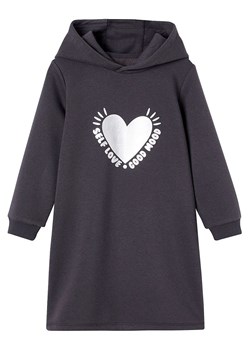 vertbaudet Sukienka w kolorze antracytowym - id: 17047740 - marki Vertbaudet - 187269205 vertbaudet Sukienka w kolorze antracytowym ze sklepu Limango Polska w kategorii Sukienki dziewczęce - zdjęcie 187269205