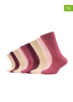 s.Oliver Skarpety (9 par) w kolorze jasnoróżowo-fioletowo-beżowym - id: 17754977 - marki s.Oliver - 187269358 s.Oliver Skarpety (9 par) w kolorze jasnoróżowo-fioletowo-beżowym ze sklepu Limango Polska w kategorii Skarpetki dziecięce - zdjęcie 187269358