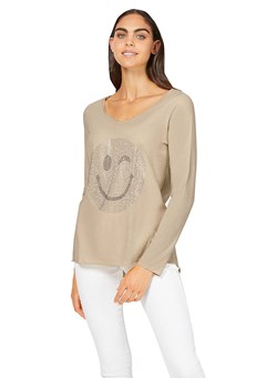 Heine Koszulka w kolorze beżowym ze sklepu Limango Polska w kategorii Bluzki damskie - zdjęcie 187269647