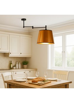 Lampa sufitowa na wysięgniku regulowanym nad stół TAMPA MIRROR - id: 6813 - marki Ciekot Partners Sp. Z O. O. - 187270185 Lampa sufitowa na wysięgniku regulowanym nad stół TAMPA MIRROR ze sklepu Lysne w kategorii Lampy sufitowe - zdjęcie 187270185