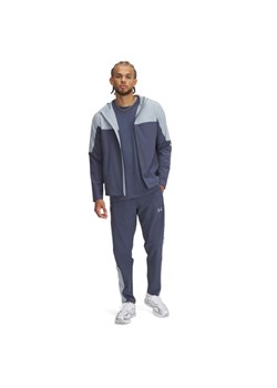 Męskie spodnie treningowe Under Armour UA Woven Utility Pants - szare ze sklepu Sportstylestory.com w kategorii Spodnie męskie - zdjęcie 187270308