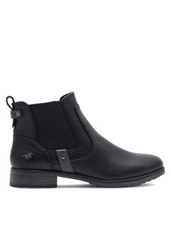 Botki Mustang 1265-522 Czarny - id: 5904862908410 - marki Mustang - 187270636 Botki Mustang 1265-522 Czarny ze sklepu eobuwie.pl w kategorii Botki - zdjęcie 187270636