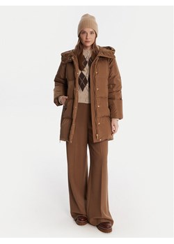 Weekend Max Mara Płaszcz zimowy Newbembo 2525496072 Brązowy Relaxed Fit ze sklepu MODIVO w kategorii Kurtki damskie - zdjęcie 187270967