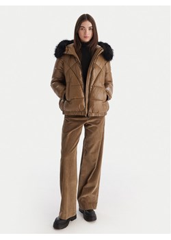 Geox Kurtka zimowa Backsie W5628S T3121 F5212 Brązowy Oversize ze sklepu MODIVO w kategorii Kurtki damskie - zdjęcie 187270986