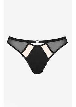 Marilyn czarne stringi damskie Fibi, Kolor czarny, Rozmiar L, Marilyn ze sklepu Intymna w kategorii Majtki damskie - zdjęcie 187272088