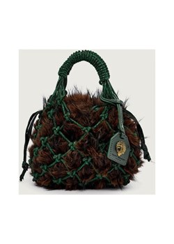 Kurt Geiger Torebka na ramię 2w1 MACRAME CRYSTAL - id: KG255W000254075 - marki Kurt Geiger - 187272189 Kurt Geiger Torebka na ramię 2w1 MACRAME CRYSTAL ze sklepu Gomez Fashion Store w kategorii Kuferki - zdjęcie 187272189