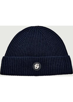 BOSS BLACK Wełniana czapka Filippo_B-Icon | z dodatkiem kaszmiru - id: BB255M000084404 - marki BOSS HUGO BOSS - 187272875 BOSS BLACK Wełniana czapka Filippo_B-Icon | z dodatkiem kaszmiru ze sklepu Gomez Fashion Store w kategorii Czapki zimowe męskie - zdjęcie 187272875