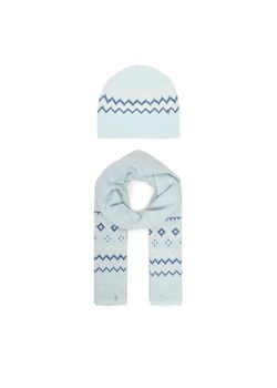 Zestaw Szalik i Czapka Guess W5PZ18 Z3LQ0 Niebieski - id: 7626741848409 - marki Guess - 187273039 Zestaw Szalik i Czapka Guess W5PZ18 Z3LQ0 Niebieski ze sklepu eobuwie.pl w kategorii Czapki zimowe damskie - zdjęcie 187273039