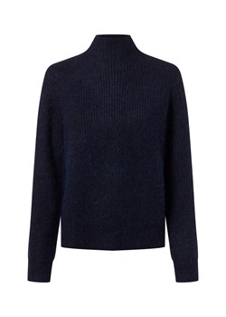 Marie Lund Damski sweter z dzianiny z wełną i alpaką Kobiety Sztuczne włókno granatowy marmurkowy - id: 781672-0007-09900 - marki Marie Lund - 187273688 Marie Lund Damski sweter z dzianiny z wełną i alpaką Kobiety Sztuczne włókno granatowy marmurkowy ze sklepu vangraaf w kategorii Swetry damskie - zdjęcie 187273688