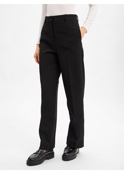 Tommy Hilfiger Damskie spodnie materiałowe - Punto Kobiety czarny jednolity - id: 779558-0001-00340 - marki Tommy Hilfiger - 187273728 Tommy Hilfiger Damskie spodnie materiałowe - Punto Kobiety czarny jednolity ze sklepu vangraaf w kategorii Spodnie damskie - zdjęcie 187273728