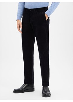 Polo Ralph Lauren Męskie spodnie sztruksowe - Bedford Mężczyźni Bawełna czarny jednolity ze sklepu vangraaf w kategorii Spodnie męskie - zdjęcie 187273747
