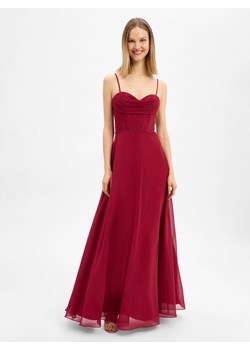 Laona Damska sukienka wieczorowa Kobiety Dzianina bordowy jednolity - id: 797560-0001-00320 - marki Laona - 187273749 Laona Damska sukienka wieczorowa Kobiety Dzianina bordowy jednolity ze sklepu vangraaf w kategorii Sukienki - zdjęcie 187273749