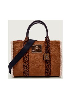 Kurt Geiger Shopperka SOUTHBANK | zamsz | shearling - id: KG255W000263017 - marki Kurt Geiger - 187273968 Kurt Geiger Shopperka SOUTHBANK | zamsz | shearling ze sklepu Gomez Fashion Store w kategorii Torby Shopper bag - zdjęcie 187273968