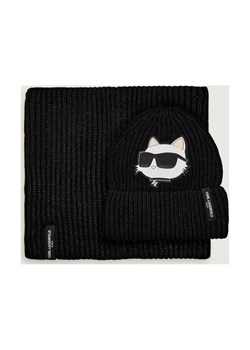 Karl Lagerfeld Kids Szal + czapka - id: KQ255G000012060 - marki Karl Lagerfeld - 187273997 Karl Lagerfeld Kids Szal + czapka ze sklepu Gomez Fashion Store w kategorii Czapki dziecięce - zdjęcie 187273997