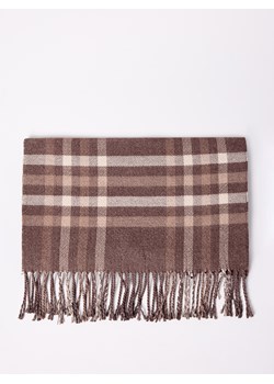Mohito - Szalik w kratę - brązowy - id: 199HF-88X - marki Mohito - 187274955 Mohito - Szalik w kratę - brązowy ze sklepu Mohito w kategorii Szaliki i chusty damskie - zdjęcie 187274955