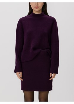 Reserved - Spódnica mini z domieszką wełny - mahoniowy - id: 550HH-93X - marki Reserved - 187275469 Reserved - Spódnica mini z domieszką wełny - mahoniowy ze sklepu Reserved w kategorii Spódnice - zdjęcie 187275469