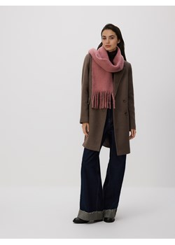 Reserved - Gładki szalik z frędzlami - jasnofioletowy - id: 739FD-34X - marki Reserved - 187275538 Reserved - Gładki szalik z frędzlami - jasnofioletowy ze sklepu Reserved w kategorii Szaliki i chusty damskie - zdjęcie 187275538