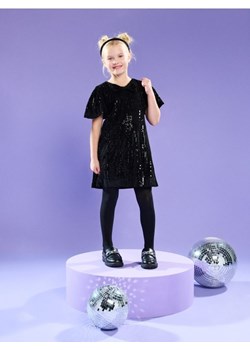 Sinsay - Elegancka sukienka mini z połyskiem - czarny ze sklepu Sinsay w kategorii Sukienki dziewczęce - zdjęcie 187276269
