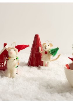 Sinsay - Dekoracja świąteczna - beżowy - id: 595GF-08X - marki Sinsay - 187276325 Sinsay - Dekoracja świąteczna - beżowy ze sklepu Sinsay w kategorii Dekoracje bożonarodzeniowe - zdjęcie 187276325