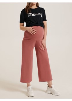 Sinsay - Spodnie ciążowe wide leg - różowy - id: 8424L-30X - marki Sinsay - 187276367 Sinsay - Spodnie ciążowe wide leg - różowy ze sklepu Sinsay w kategorii Spodnie ciążowe - zdjęcie 187276367