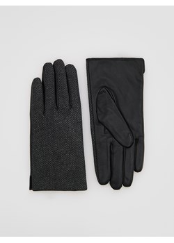 Reserved - Rękawiczki z wełną - czarny - id: 009FE-99X - marki Reserved - 187276695 Reserved - Rękawiczki z wełną - czarny ze sklepu Reserved w kategorii Rękawiczki męskie - zdjęcie 187276695