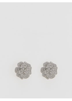 Reserved - Kolczyki z motywem kwiatów - srebrny - id: 566FD-SLV - marki Reserved - 187276858 Reserved - Kolczyki z motywem kwiatów - srebrny ze sklepu Reserved w kategorii Kolczyki - zdjęcie 187276858
