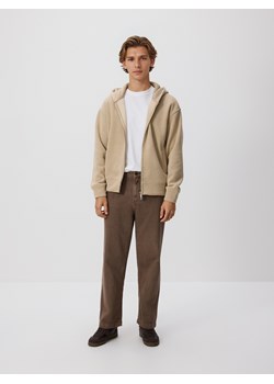 Reserved - Bluza z kapturem - beżowy ze sklepu Reserved w kategorii Bluzy męskie - zdjęcie 187276938