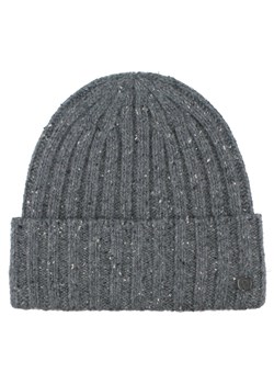 Ciepła, Wełnina Czapka (Beanie) - V. Fraas - Popiel, Melanż CPAFRSbeanie01popiel ze sklepu JegoSzafa.pl w kategorii Czapki zimowe męskie - zdjęcie 187277225