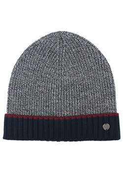 Ciepła, Wełnina Czapka (Beanie) - V. Fraas - Szary Melanż i Granat CPAFRSbeanie04dwaKOL - id: 24280 - marki V. Fraas - 187277228 Ciepła, Wełnina Czapka (Beanie) - V. Fraas - Szary Melanż i Granat CPAFRSbeanie04dwaKOL ze sklepu JegoSzafa.pl w kategorii Czapki zimowe męskie - zdjęcie 187277228