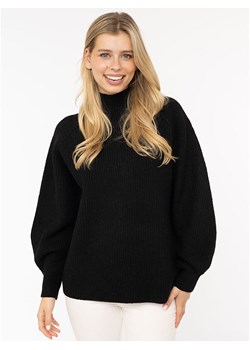 Zwillingsherz Sweter w kolorze czarnym - id: 17860355 - marki Zwillingsherz - 187277805 Zwillingsherz Sweter w kolorze czarnym ze sklepu Limango Polska w kategorii Swetry damskie - zdjęcie 187277805