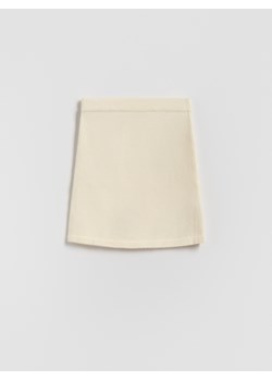 Reserved - Dzianinowa spódnica - złamana biel ze sklepu Reserved w kategorii Swetry dziewczęce - zdjęcie 187279715