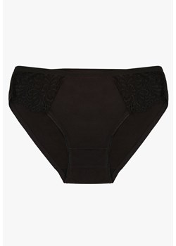 Czarne Bawełniane Majtki Figi o Klasycznym Fasonie Venalice ze sklepu renee.pl w kategorii Majtki damskie - zdjęcie 187279809