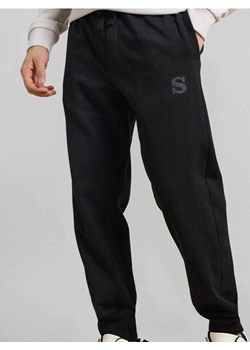 Sinsay - Spodnie jogger - czarny - id: 019EV-99X - marki Sinsay - 187280665 Sinsay - Spodnie jogger - czarny ze sklepu Sinsay w kategorii Spodnie męskie - zdjęcie 187280665