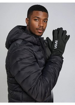 Sinsay - Rękawiczki NASA - czarny - id: 200GC-99X - marki Sinsay - 187280686 Sinsay - Rękawiczki NASA - czarny ze sklepu Sinsay w kategorii Rękawiczki męskie - zdjęcie 187280686