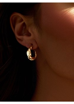 Sinsay - Kolczyki z błyszczącym wykończeniem - złoty - id: 357HM-GLD - marki Sinsay - 187280705 Sinsay - Kolczyki z błyszczącym wykończeniem - złoty ze sklepu Sinsay w kategorii Kolczyki - zdjęcie 187280705