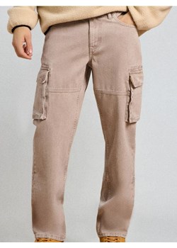 Sinsay - Jeansy cargo - beżowy - id: 473FB-80X - marki Sinsay - 187280719 Sinsay - Jeansy cargo - beżowy ze sklepu Sinsay w kategorii Jeansy męskie - zdjęcie 187280719