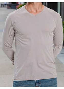 Sinsay - Bawełniana koszulka basic - kremowy - id: 652EY-02X - marki Sinsay - 187280759 Sinsay - Bawełniana koszulka basic - kremowy ze sklepu Sinsay w kategorii T-shirty męskie - zdjęcie 187280759