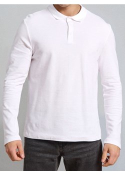 Sinsay - Bawełniana koszulka polo - biały - id: 656EY-00X - marki Sinsay - 187280767 Sinsay - Bawełniana koszulka polo - biały ze sklepu Sinsay w kategorii T-shirty męskie - zdjęcie 187280767