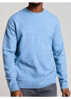 Sinsay - Sweter basic - niebieski - id: 785FZ-50M - marki Sinsay - 187280788 Sinsay - Sweter basic - niebieski ze sklepu Sinsay w kategorii Swetry męskie - zdjęcie 187280788