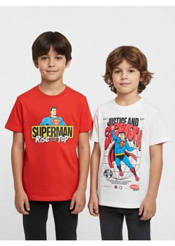 Sinsay - Koszulki 2 pack Superman - wielobarwny - id: 954BG-MLC - marki Sinsay - 187280816 Sinsay - Koszulki 2 pack Superman - wielobarwny ze sklepu Sinsay w kategorii T-shirty chłopięce - zdjęcie 187280816