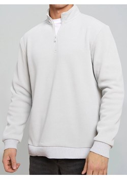 Sinsay - Bluza crewneck - kremowy - id: 974EU-02X - marki Sinsay - 187280825 Sinsay - Bluza crewneck - kremowy ze sklepu Sinsay w kategorii Bluzy męskie - zdjęcie 187280825